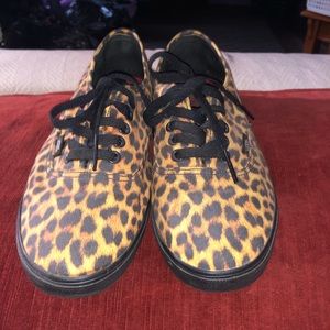 Vans Cheetah Print Shoes
